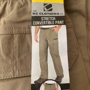 The BC Clothing Co. Stretch convertible pant, size small